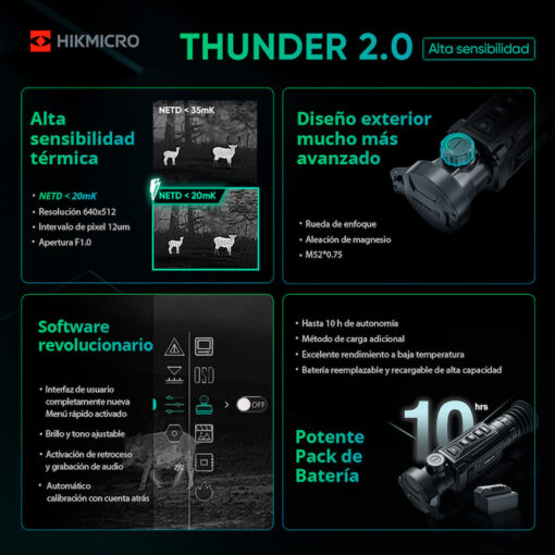 HIKMICRO Thunder TQ50 2.0 - Imagen 9