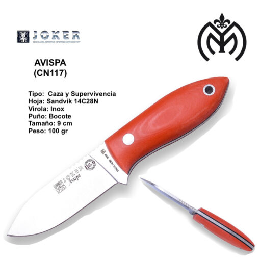 Cuchillo JOKER Avispa (CN117) - Imagen 2