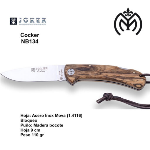 NAVAJA JOKER Cocker NB134 - Imagen 2