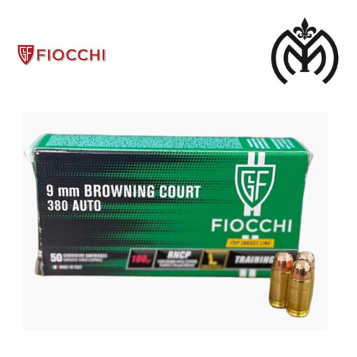 Fiocchi 9mm  corto 100gr Top Target - Imagen 2