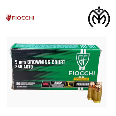 Fiocchi 9mm corto 100gr Top Target