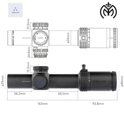 DELTA STRYKER HD 1-10x28 FFP - Imagen 4