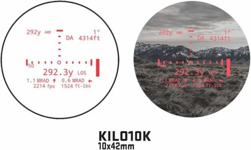 Prismáticos Telémetro Sig-Sauer KILO10K - Imagen 7