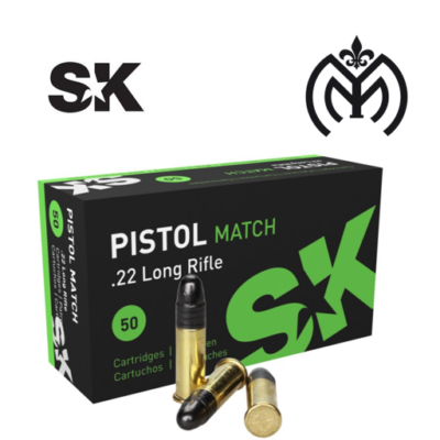 Munición SK Cal.22 Pistol Match