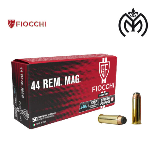 Fiocchi  44 Rem Mag 240gr SJSP - Imagen 2