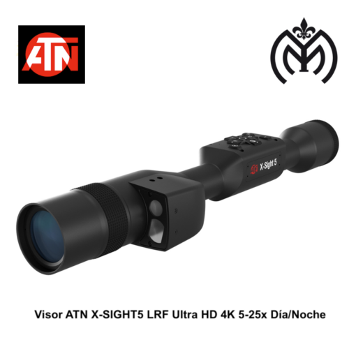 Visor ATN X-SIGHT5 LRF Ultra HD 4K 5-25x Día/Noche - Imagen 2