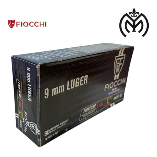 Fiocchi 9mm FMJTCSP 100gr - Imagen 2