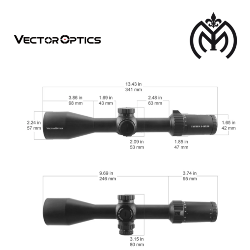 VECTOR-OPTICS TAURUS 3-18X50 FFP MRad - Imagen 4
