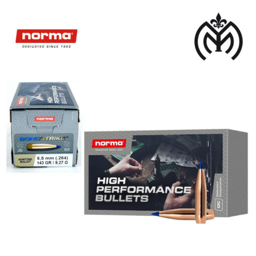 Puntas NORMA Bondstrike 6.5mm 143gr - Imagen 2