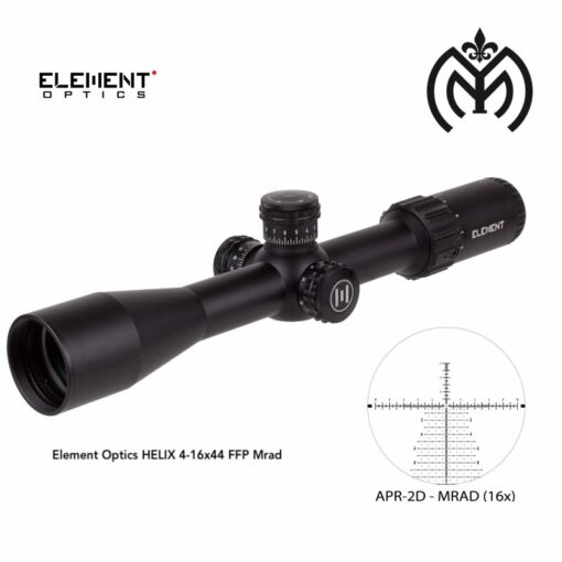 Element Optics HELIX 4-16x44 FFP Mrad - Imagen 2