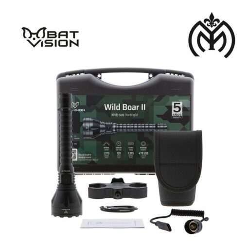 Kit Caza LINTERNA Led WILD BOAR B-Vision - Imagen 2