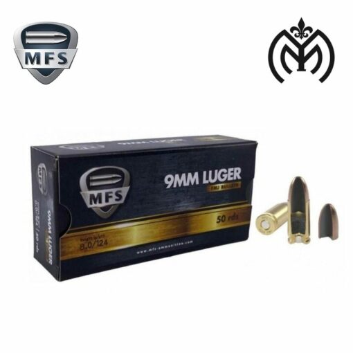 MFS 9mm FMJ 124gr - Imagen 2