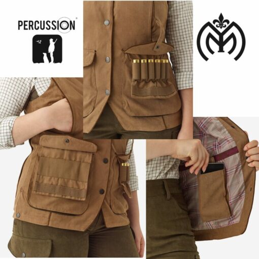 Chaleco PERCUSSION Mujer Rambouillet - Imagen 3