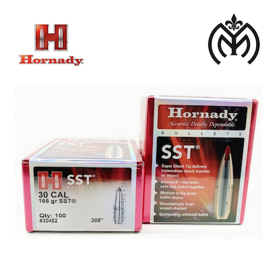 Puntas HORNADY cal.30 SST 165gr