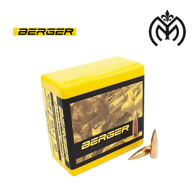 Puntas BERGER cal.30 155.5gr FULLBORE