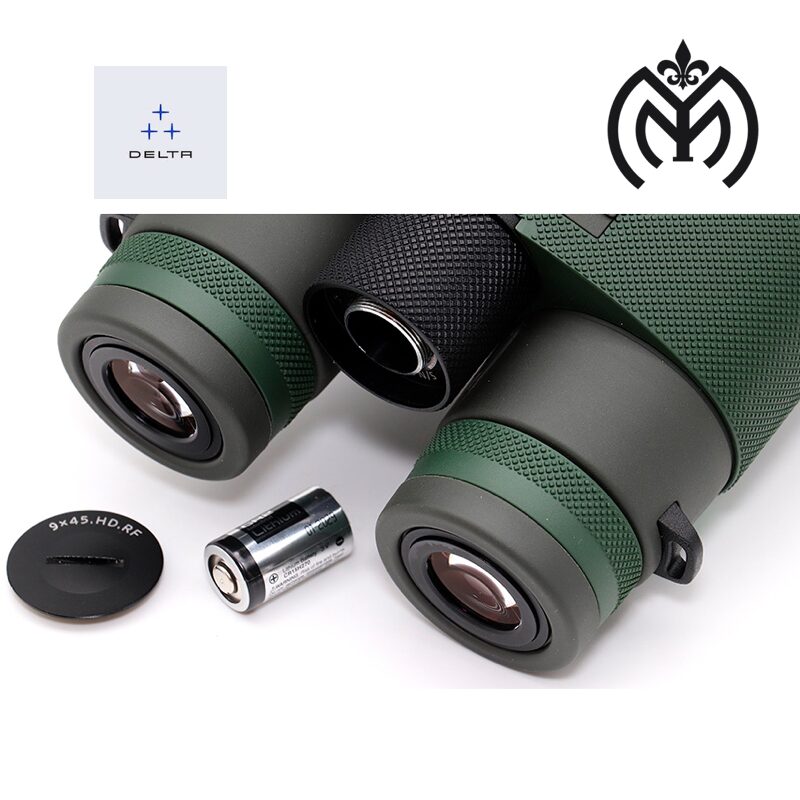 Prismáticos DELTA c/telémetro DELTA-T 9X45 HD. RF. - Imagen 5