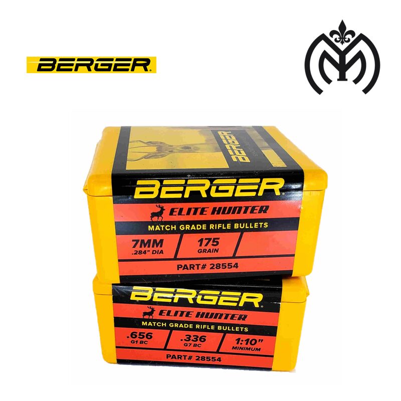 Puntas BERGER cal.7mm EliteHunter 175gr - Imagen 2
