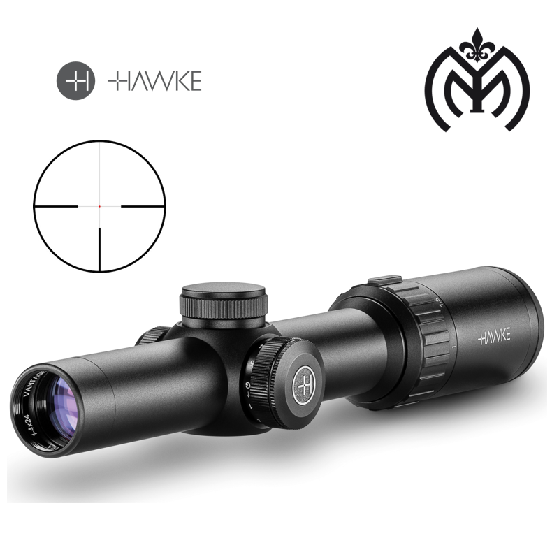 Visor HAWKE VANTAGE 30 WA 1-4X24 IR (L4A) - Imagen 2