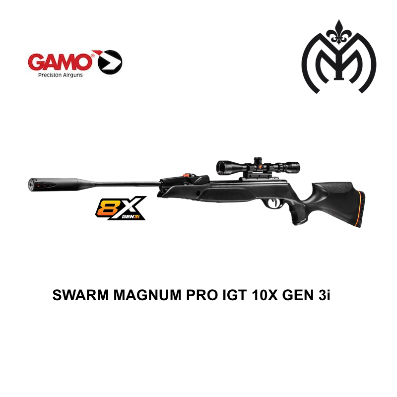 Carabina GAMO SWARM MAGNUM PRO IGT 8X GEN 3i - Imagen 2