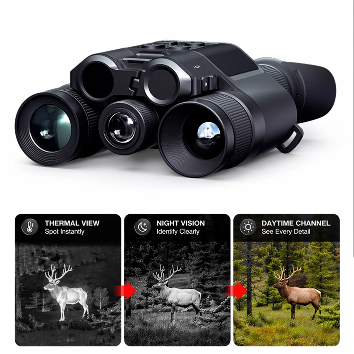 PRISMÁTICOS MULTIESPECTRO PARD OSPREY 4K - Imagen 6
